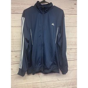 Adidas blue zip up